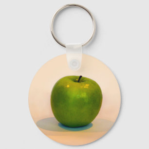 Green Apple Trio Key Ring