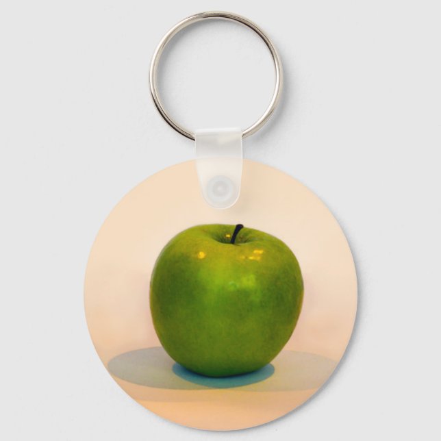 Green Apple Trio Key Ring (Front)
