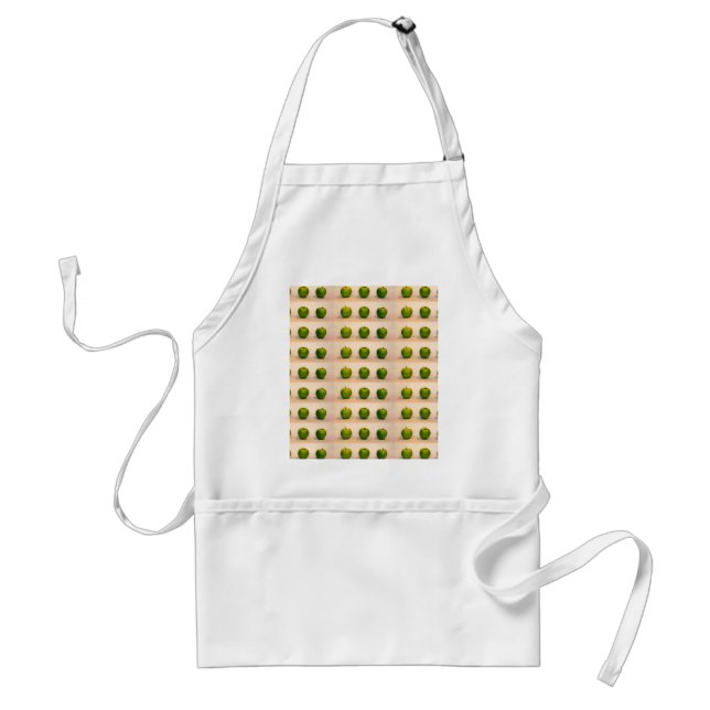 Green Apple Trio Standard Apron (Front)