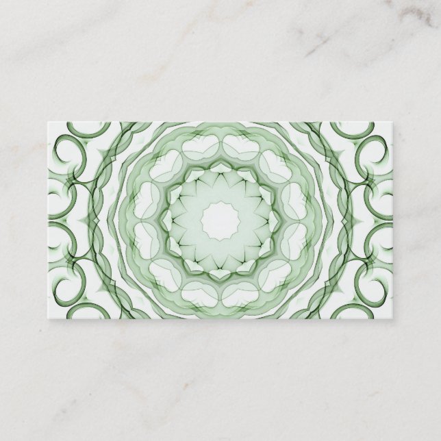 Green Apples Business Card (Front)