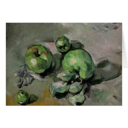Green Apples, c.1872-73 Card