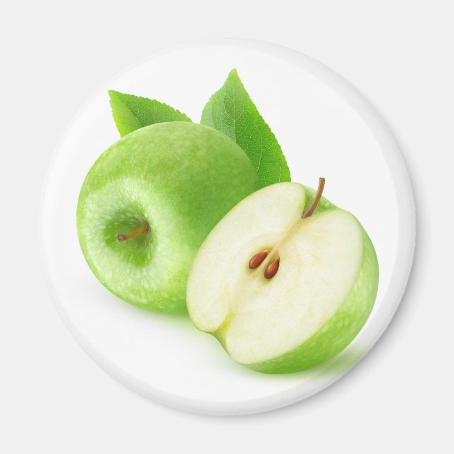 Green apples magnet (Front)