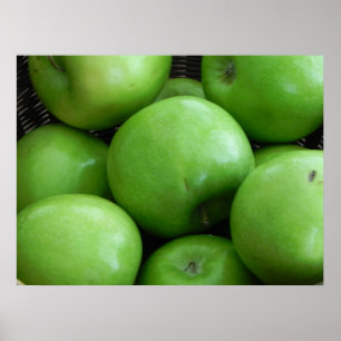 Green Apples Poster
