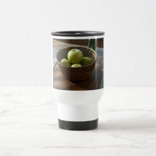 Green Apples Travel Mug