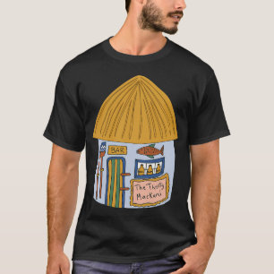 Green Arcade Plastic Fish T-Shirt
