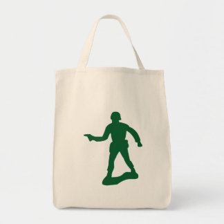 Green Army Man Tote Bag