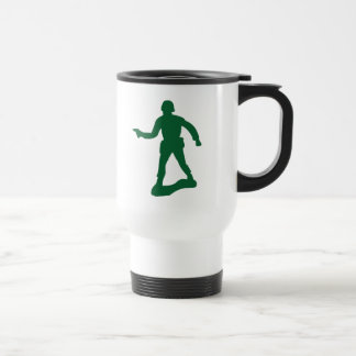 Green Army Man Travel Mug