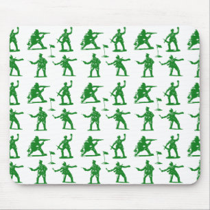 Green Army Men Mouse Mat