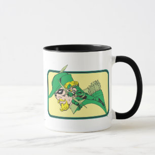 Green Arrow Head Shot Mug