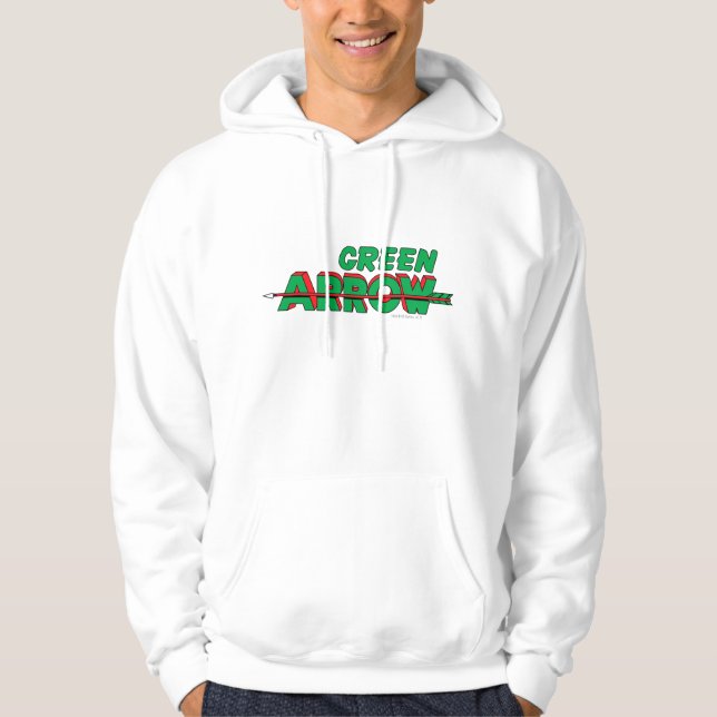 Green Arrow Logo 2 Hoodie (Front)
