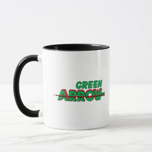 Green Arrow Logo 2 Mug (Left)