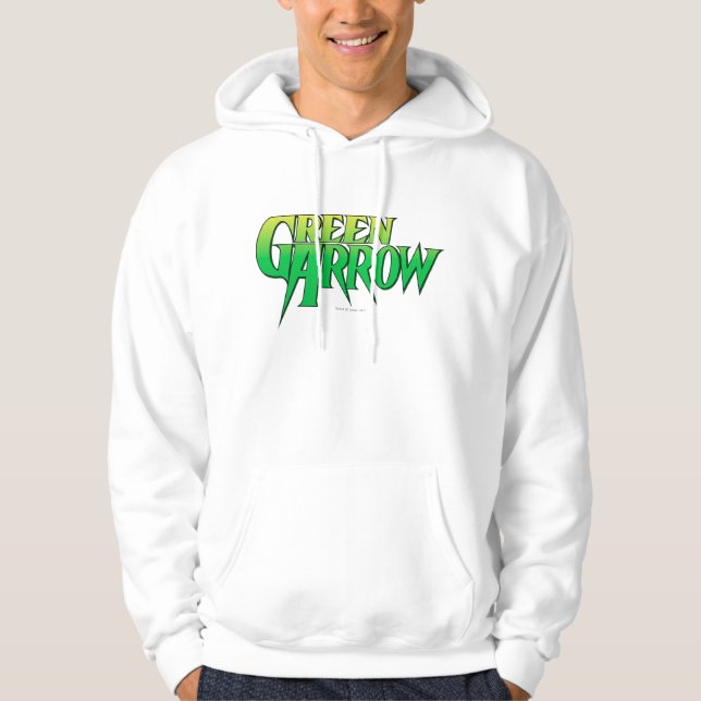 Green Arrow Logo 3 Hoodie (Front)