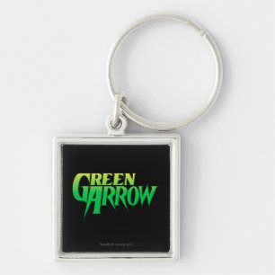Green Arrow Logo 3 Key Ring
