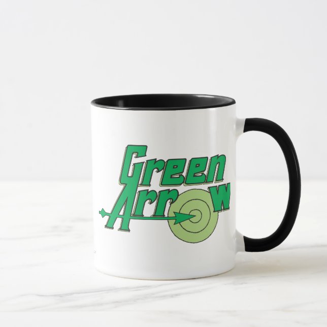 Green Arrow Logo Mug (Right)