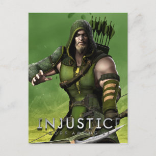 Green Arrow Postcard