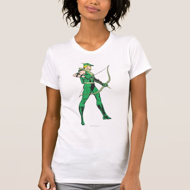 Green Arrow Profile Baby T-Shirt (Front)