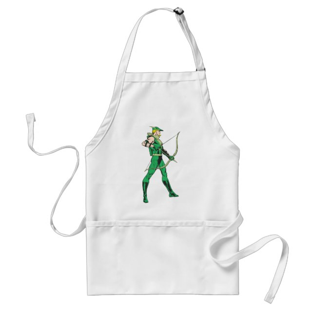 Green Arrow Profile Standard Apron (Front)