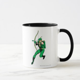 Green Arrow Shooting Arrow Mug