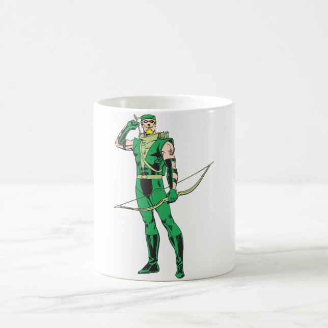 Green Arrow with Target Coffee Mug (Center)