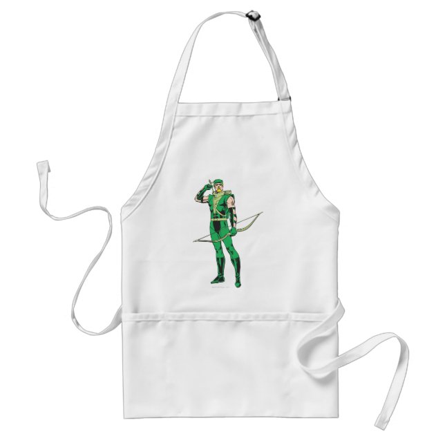 Green Arrow with Target Standard Apron (Front)
