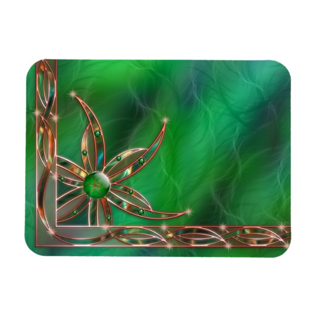 Green As the Grass Flexible Magnet (Horizontal)