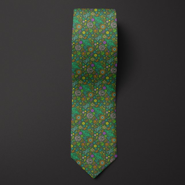 Green Astronomy Stars and Planets   Tie (Creator Uploaded)
