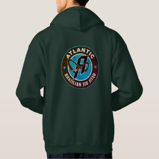 Green Atlantic Jiu Jitsu Hooded Sweatshirt