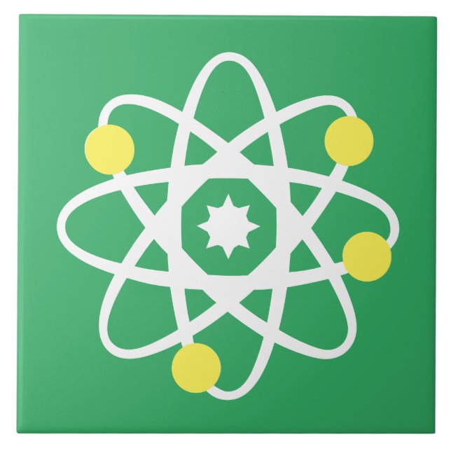 Green Atomic Tile (Front)