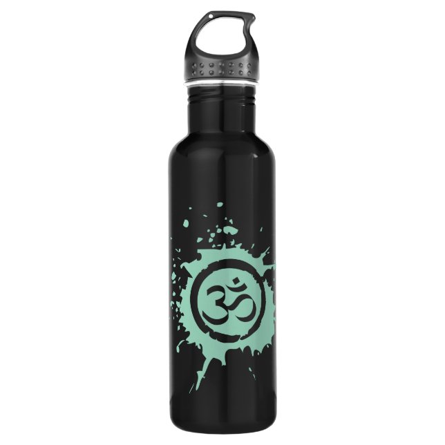 Green Aum Organic Planet  Aluminium 710 Ml Water Bottle (Front)