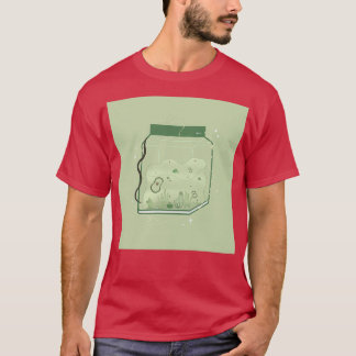 Green Avocado Milk Terrarium T-Shirt