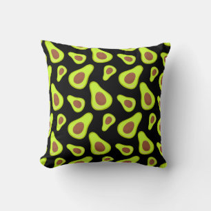 Green Avocados Vegetable Lover Veggie Healthy Food Cushion