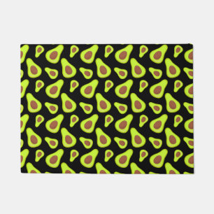 Green Avocados Vegetable Lover Veggie Healthy Food Doormat