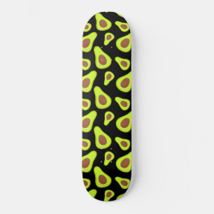 Green Avocados Vegetable Lover Veggie Healthy Food Skateboard