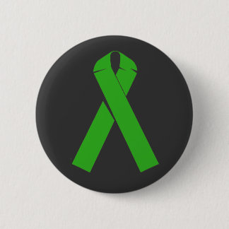 Green Awareness Ribbon Products 6 Cm Round Badge