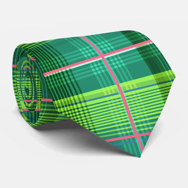 Green baby tie (Rolled)