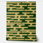 Green Background Golden Pattern Simple Wallpaper<br><div class="desc">Transform your space with our Green Background Golden Pattern Simple Classic Wallpaper,  perfect for adding a touch of nature to any room. Ideal for walls in homes or offices,  this high-quality wallpaper is both stylish and durable.</div>