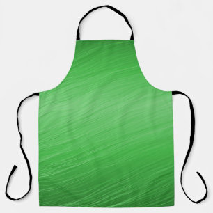 Green background texture template apron