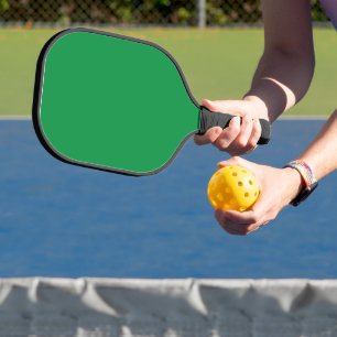 Green Background with White Border for Modern Aest Pickleball Paddle
