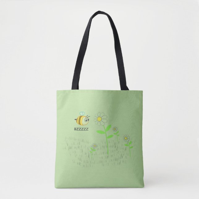 Green Bag with Bee (Front)