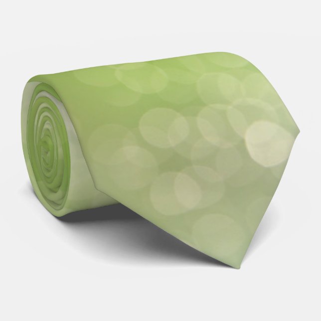Green Balls  Tie (Rolled)