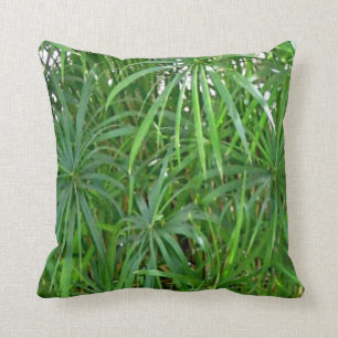 Green Bamboo Asian Home Decor Cushion
