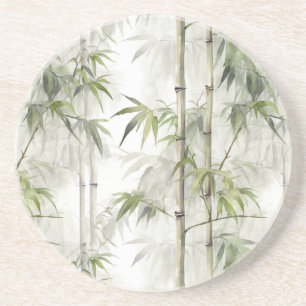 Green Bamboo Coaster