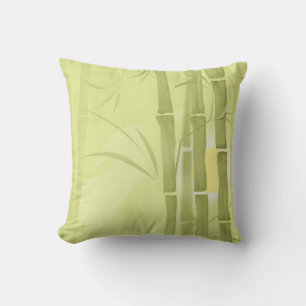 Green bamboo cushion