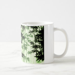 green bamboo - green bamboo coffee mug