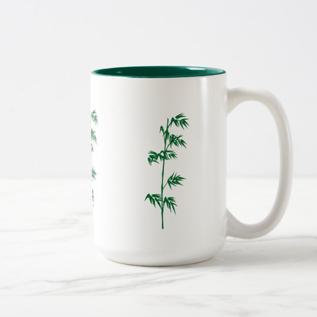 Green bamboo mug (Right)