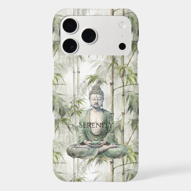 Green Bamboo Serenity Buddha (Back)