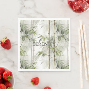 Green Bamboo Serenity Napkin