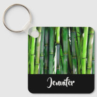 Green Bamboo Stalks Nature Photography