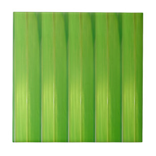 Green bamboo tile