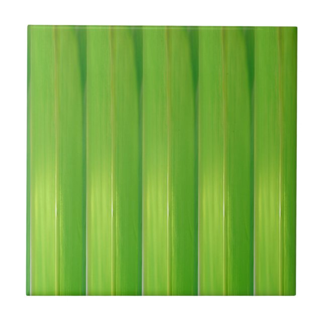 Green bamboo tile (Front)